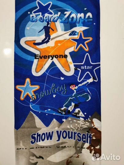 Бафф Снуд Маска Рисунок часть 5