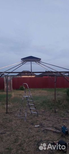 Тент шатер для дачи