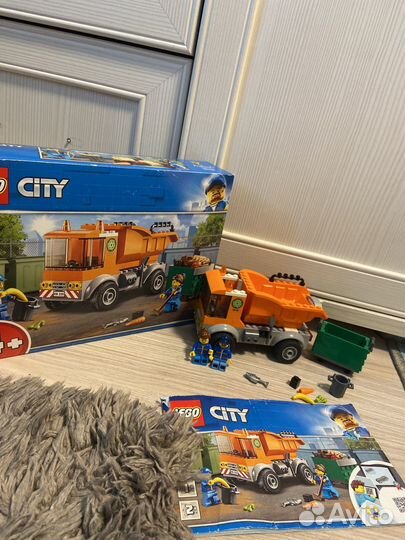 Lego City 60220 мусоровоз
