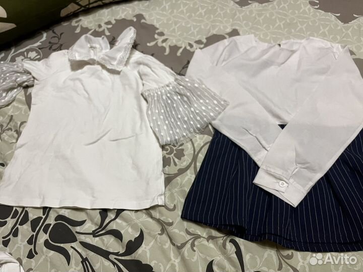 Блузки школьные 116,122,128,134,140,146,152