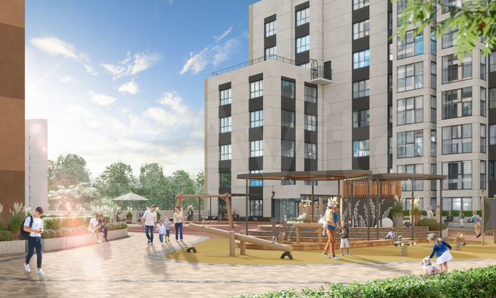 3-к. квартира, 65,2 м², 2/9 эт.