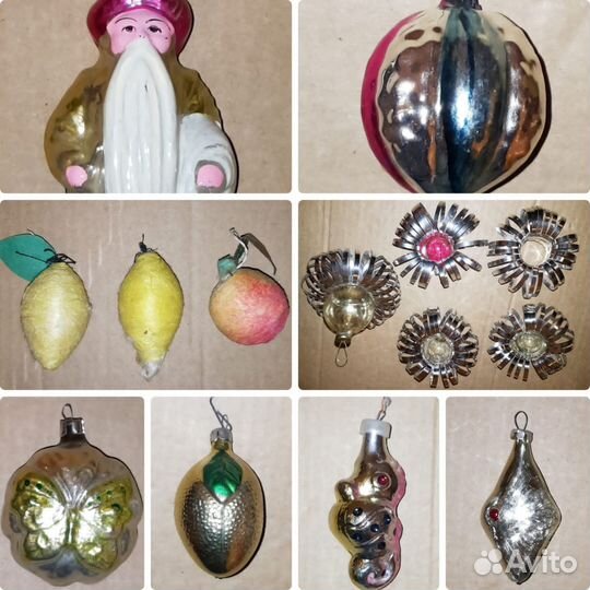 Новогодние игрушки на ёлку