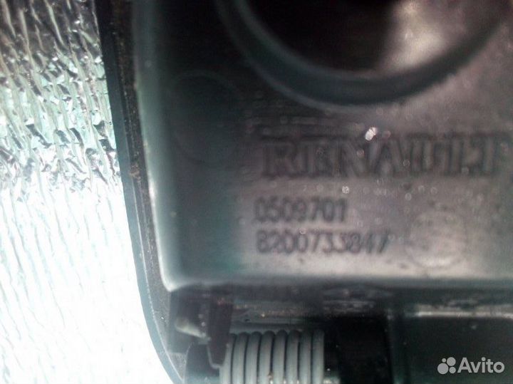 Ручка двери внутренняя задняя правая Renault