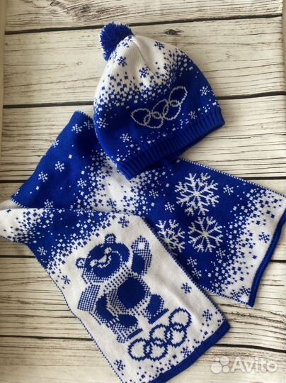 Комплект шапка и шарф