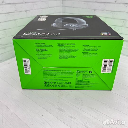 Игровые наушники Razer kraken V3X