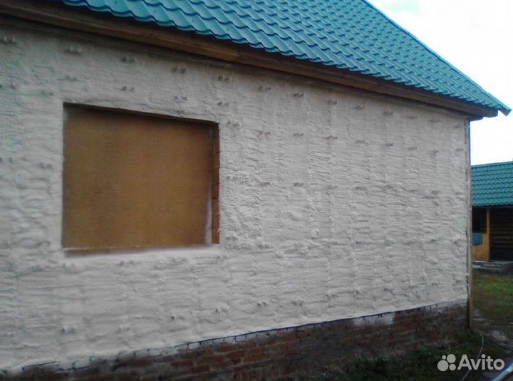 Утепление пола ППУ от 100м2