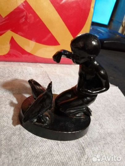 Статуэтка чугун Касли СССР