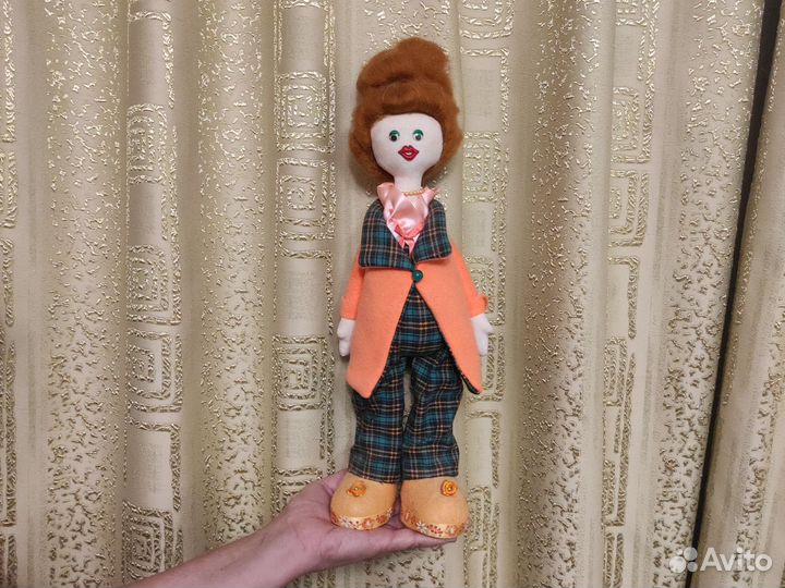 Интерьерная кукла ручной работы