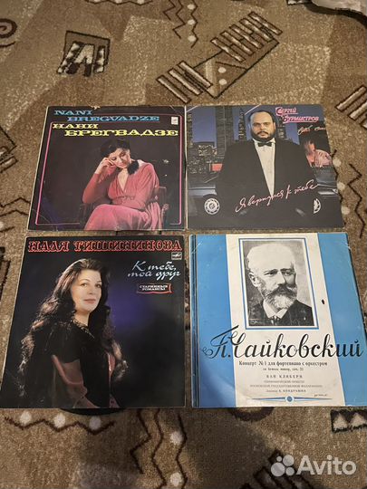 Виниловые пластинки СССР