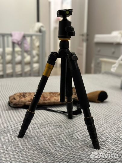 Видео штатив с головкой и монопод