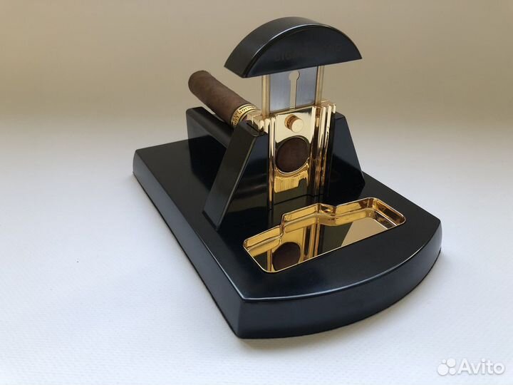 Люксовая настольная сигарная гильотина