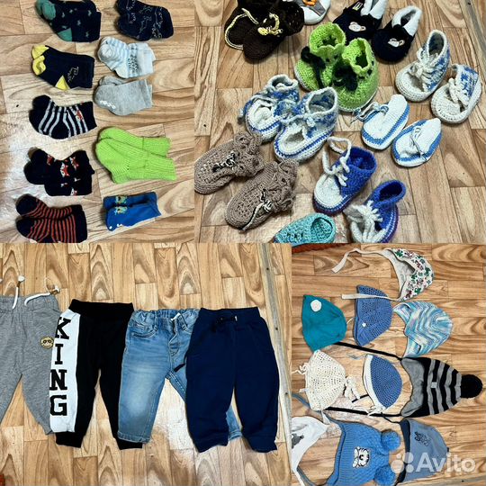 Вещи пакетом на мальчика от 6мес до 1,5года