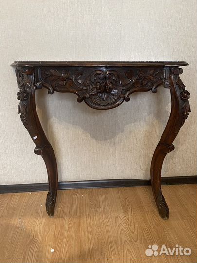 Консоль антикварная декоративная в дворцовом стиле