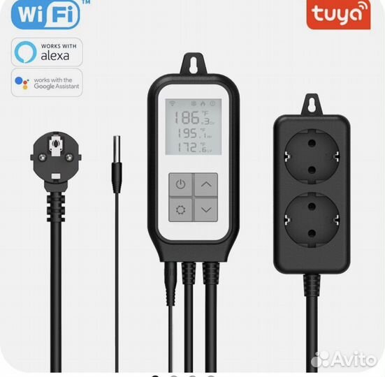 Регулято температуры с двумя реле