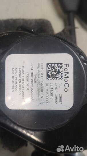 Ремень безопасности левый передний Ford Escape