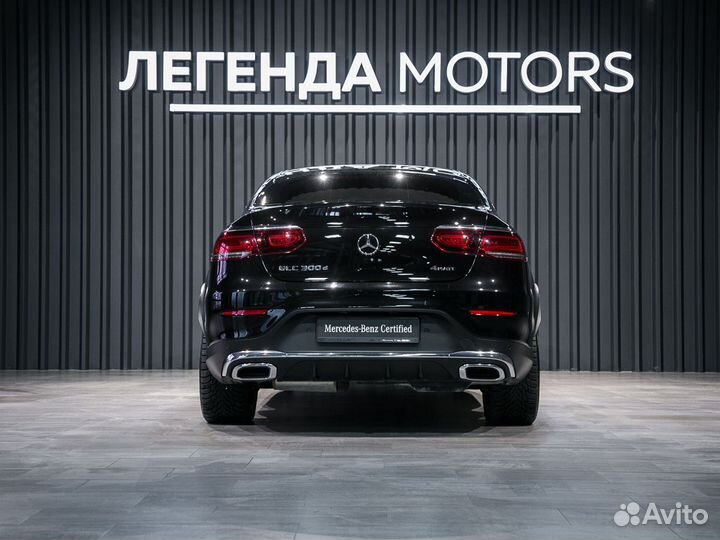 Mercedes-Benz GLC-класс Coupe 2.0 AT, 2019, 58 000 км