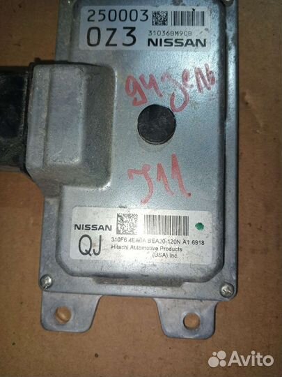 Блок управления акп Nissan Qashqai J11