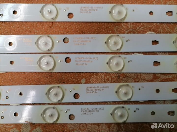 Подсветка к тв mystery MTV-4829LTA2 бу