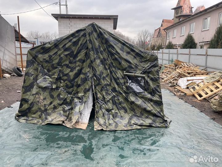 Палатка Каркасная М-6 кмф