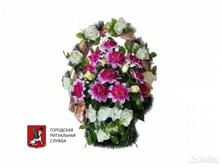 Ритуальные венки и корзины