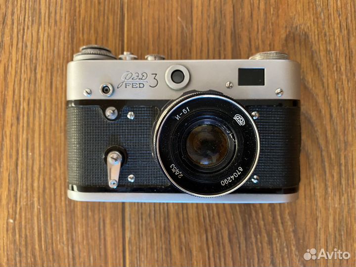 Плёночный фотоаппарат fed 3