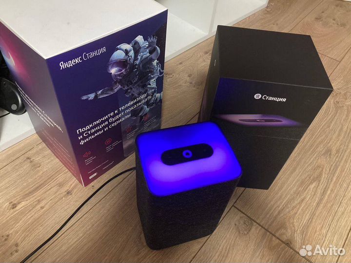 Умная колонка Яндекс станция 2 с Алисой