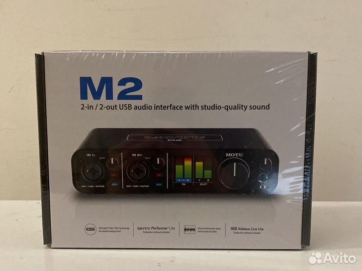 Аудиоинтерфейс Motu M2