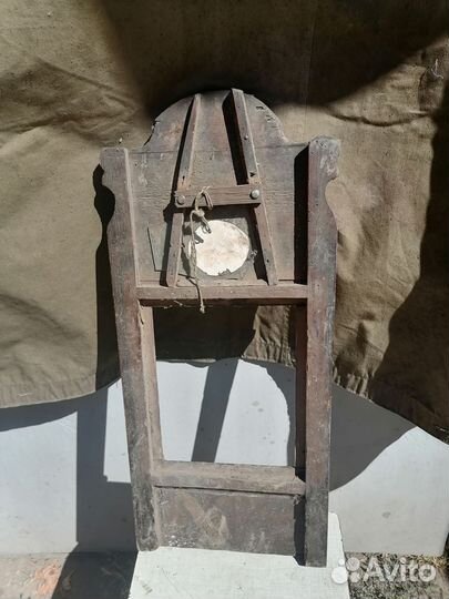 Шкафчик и рамка старинные