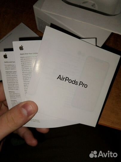 Беспроводные наушники apple airpods pro