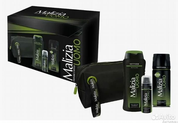 Подарочный набор мужской malizia, произв. италия