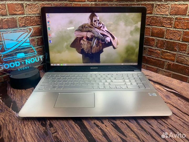 Топовый Sony i7 GeForce 4GB Full HD подсветка