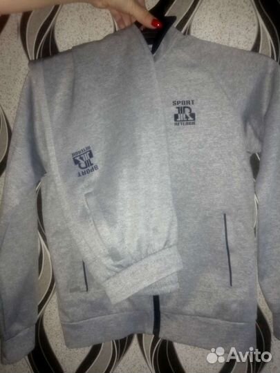 Спортивный мужской костюм44р