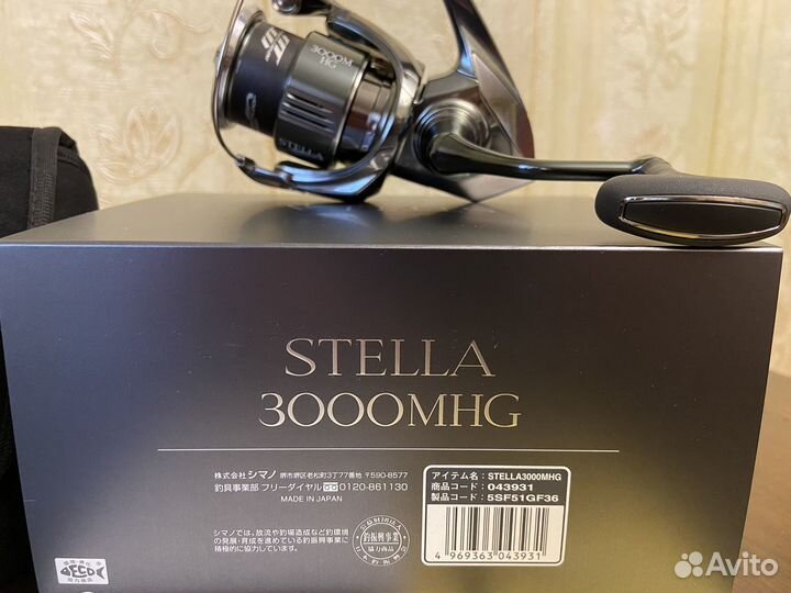 Катушка Shimano 22 Stella 3000MHG JDM новая