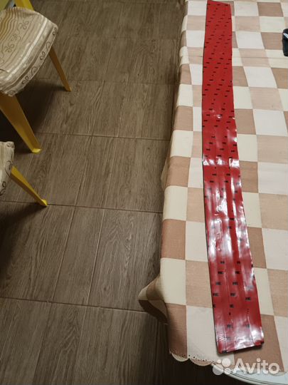 Накладка на задний бампер универсальная