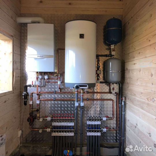 Монтаж отопление, водоснабжение, канализации