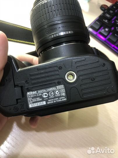 Зеркальный фотоаппарат nikon d3200