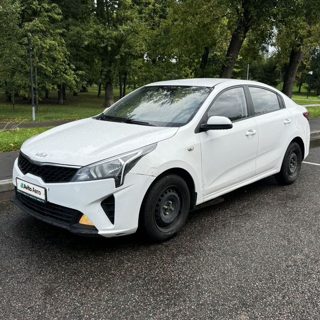 Kia Rio 1.4 AT, 2021, 110 000 км