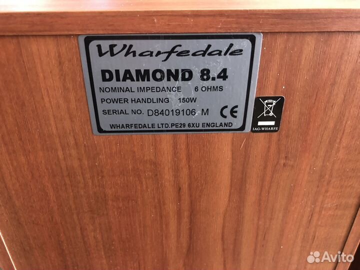 Фронтальные колонки Wharfedale Diamond 8.4
