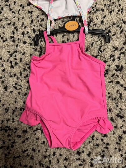 Купальник 2 шт комплект 3-6 мес новые Matalan англ