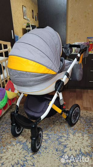 Коляска bebe mobile mario 3в 1