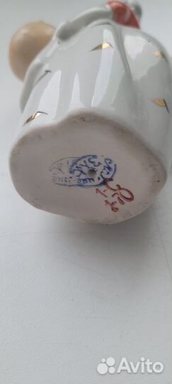 Девушка с коромыслом Фарфоровые статуэтки СССР