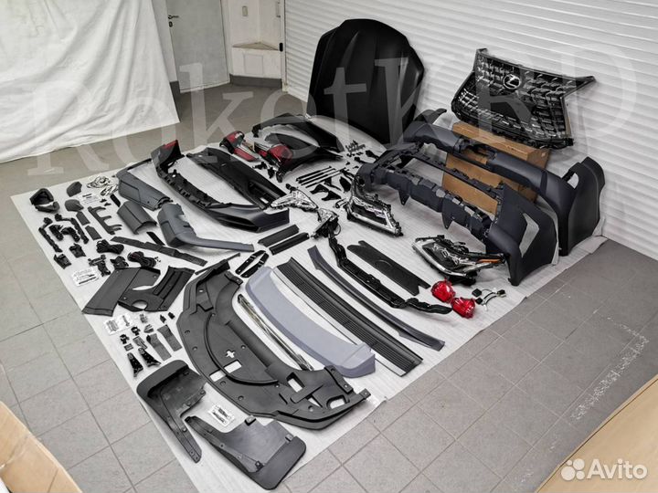 Рестайлинг Lexus LX 570 из 08-15 в 2021 г