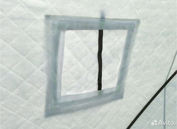 Палатка зимняя утеплённая куб