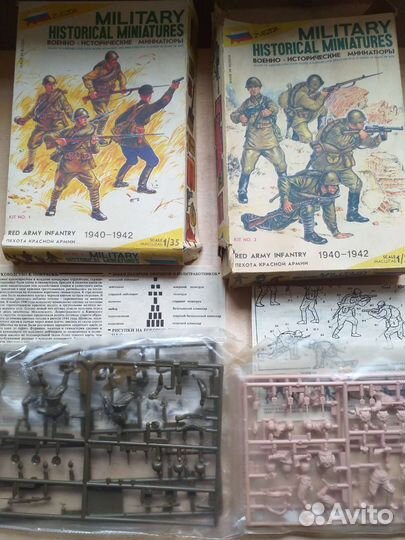 Солдатики 1:35 фирмы Звезда