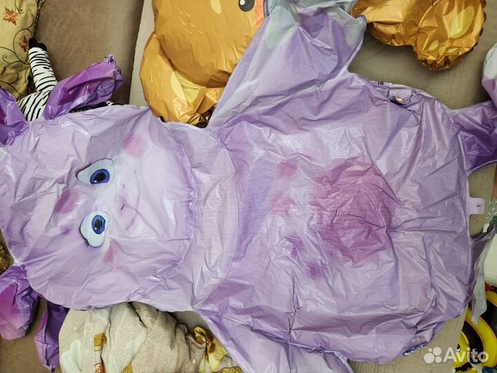 Воздушные шары лунтик, мишка и машинка