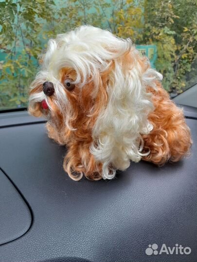 Собака болонка игрушка СССР