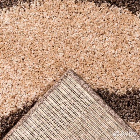 Ковер Фризе Шегги 80х150 см, 100 пп