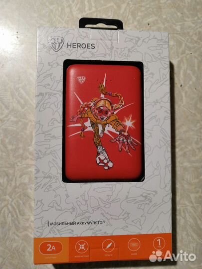 Мобильный аккумулятор powerbank 5000mAч