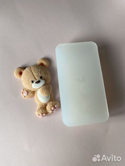 Силиконовый молд Плюшевый Мишка