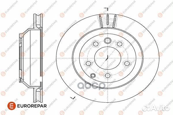 Диск тормозной VAG Q7/touareg/porsche cayenne з
